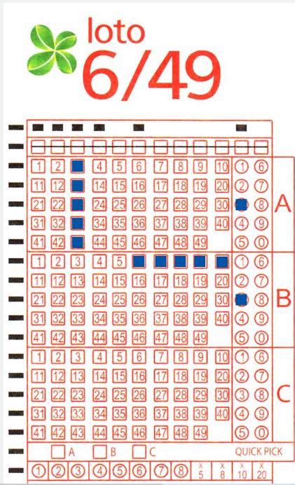 lotto 6 din 49 archiv.